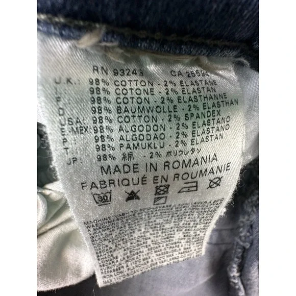 DIESEL Jeans Womens 30x34 (32) Getlegg Slim-Skinny 0884X Stretch Jeans Raw Hem - Picture 9 of 16